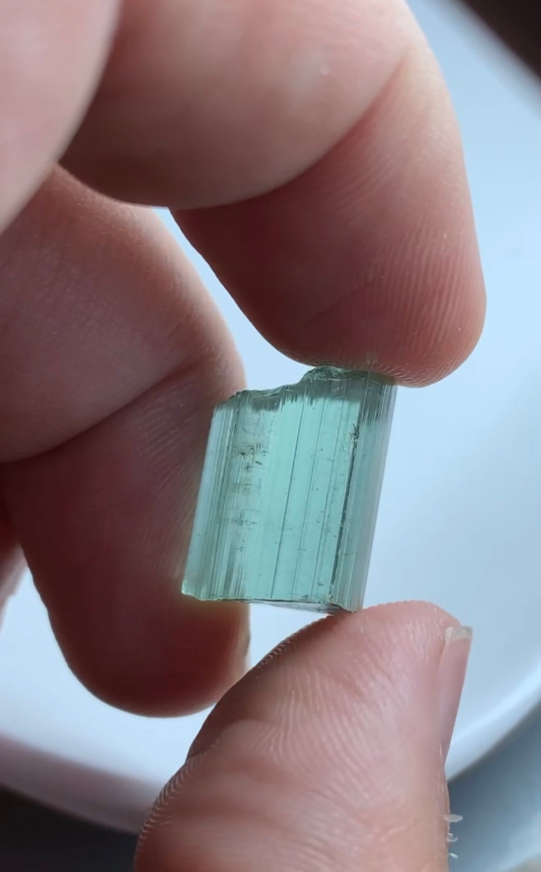4.12 Grams Lovely Faceting Rough Tourmaline