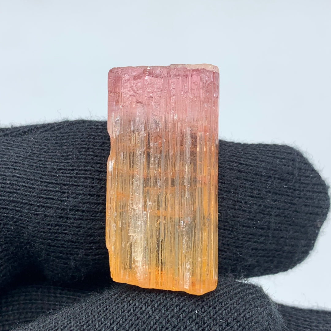 48 Carats Glamorous Bi-Color Tourmaline Crystal