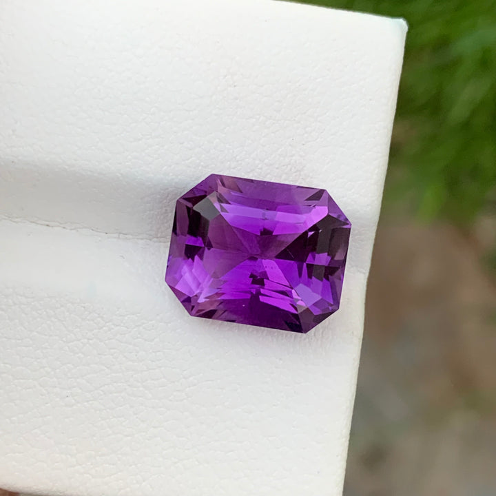 8.45 Carats Stunning Natural Faceted Purple Amethyst