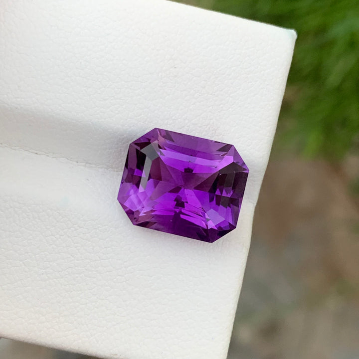 8.45 Carats Stunning Natural Faceted Purple Amethyst