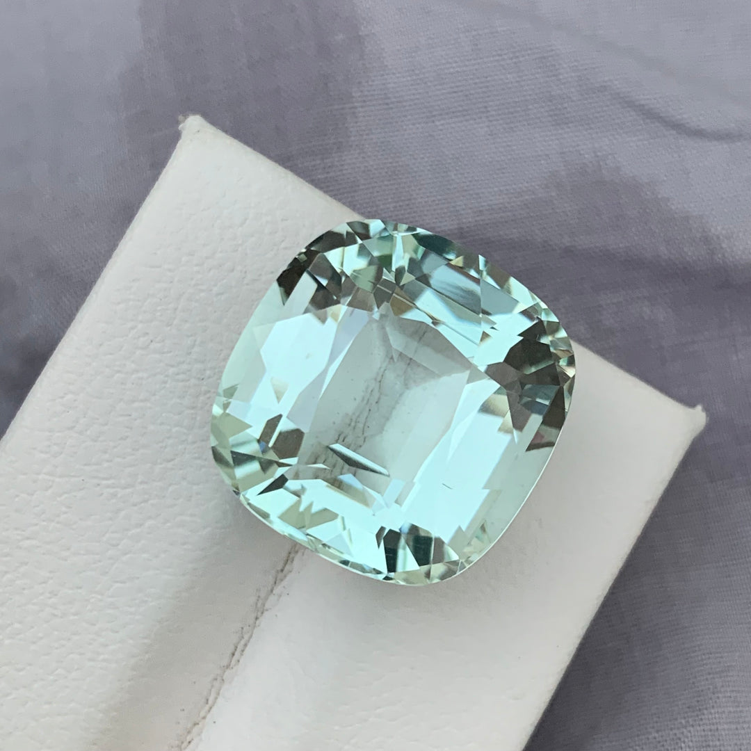 22.95 Carats Glamorous Natural Faceted Green Aquamarine