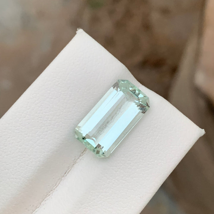 16.3 mm Long Pretty Natural Loose Green Aquamarine