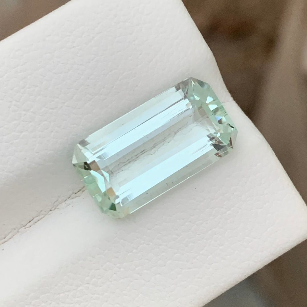 16.3 mm Long Pretty Natural Loose Green Aquamarine