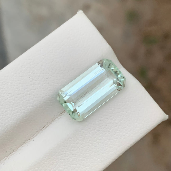 16.3 mm Long Pretty Natural Loose Green Aquamarine