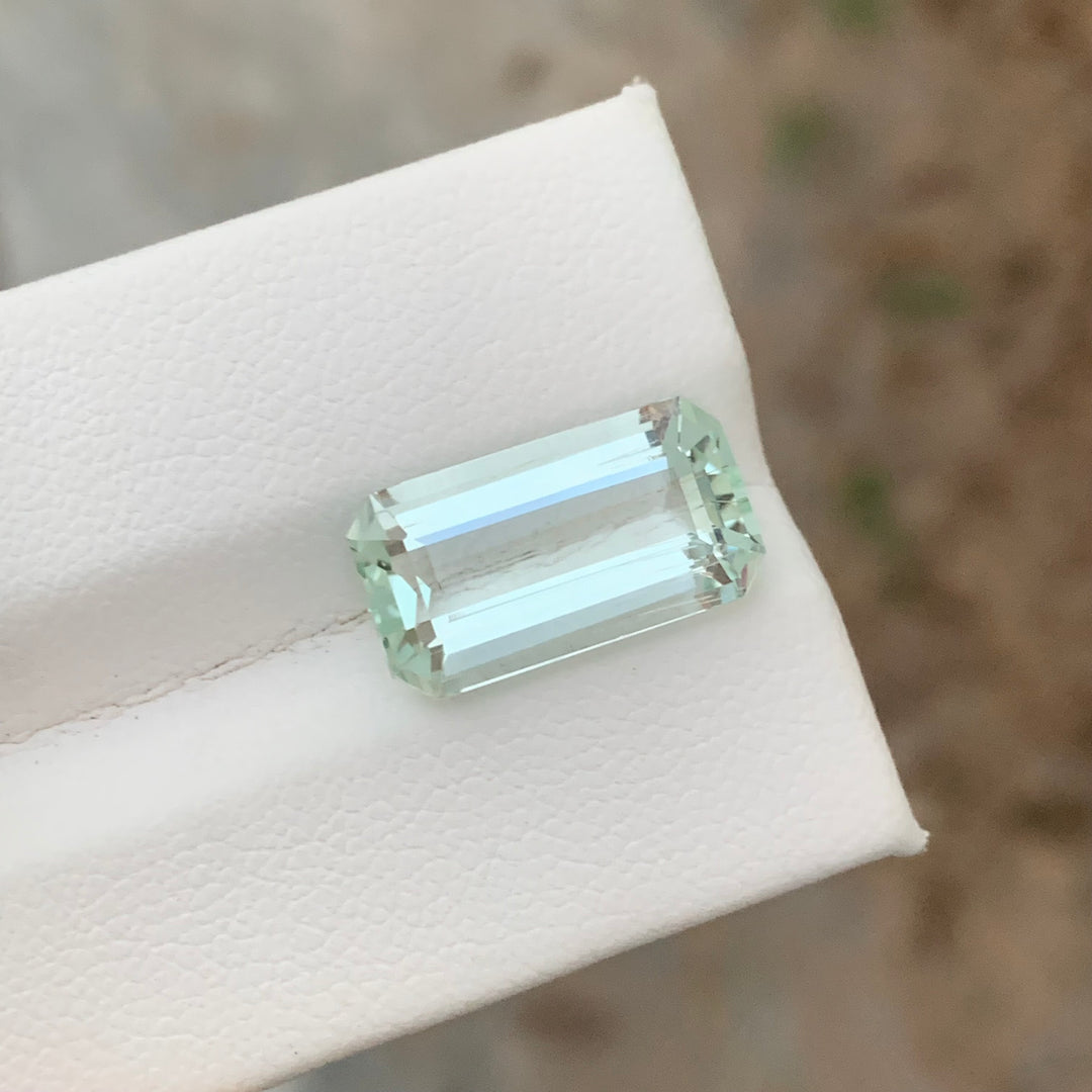 16.3 mm Long Pretty Natural Loose Green Aquamarine