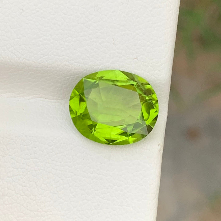 5.35 Carats Gorgeous Natural Loose Apple Green Peridot