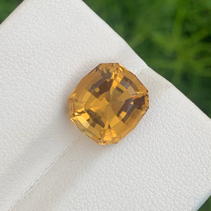 6.25 Carats Mesmerizing Natural Faceted Fancy Cut Citrine