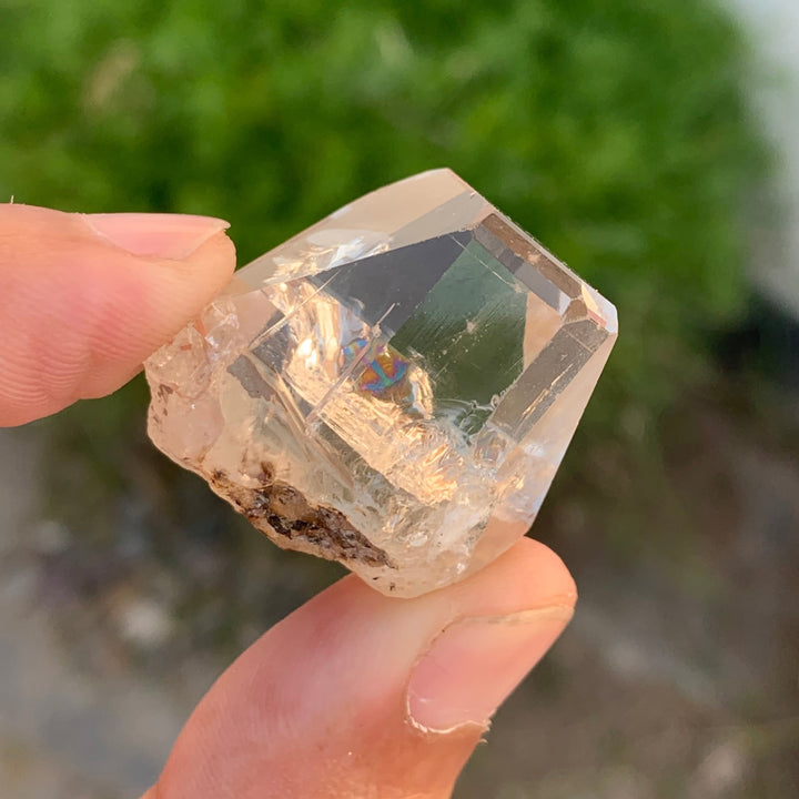 31.49 Grams Magnificent Facet Rough Golden Topaz Crystal