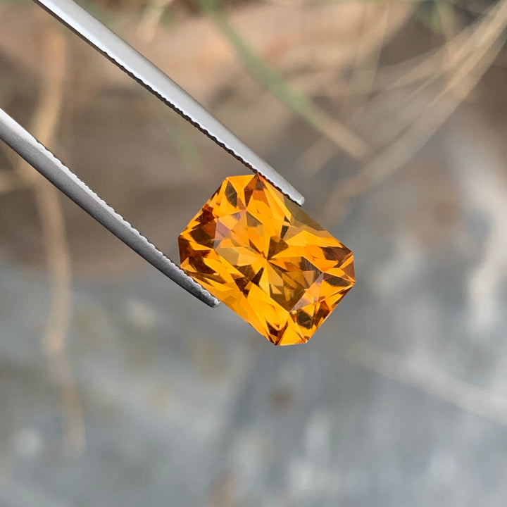 6.35 Carats Lovely Natural Faceted Citrine