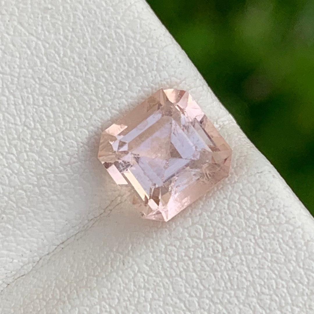 2.40 Carats Beautiful Natural Faceted Ascher Cut Morganite