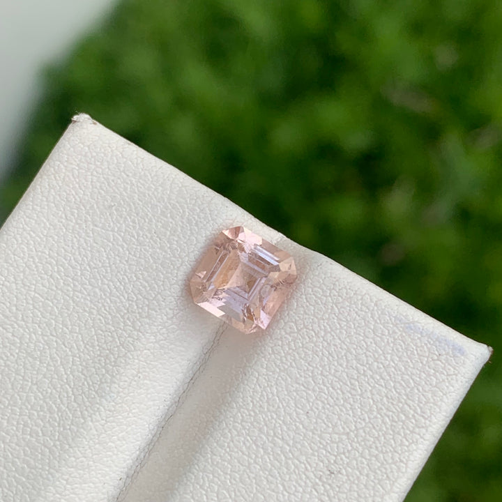 2.40 Carats Beautiful Natural Faceted Ascher Cut Morganite