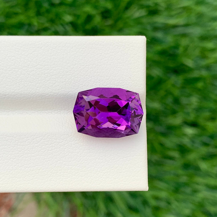 9.90 Carats Loose Amethyst Polygon Shape