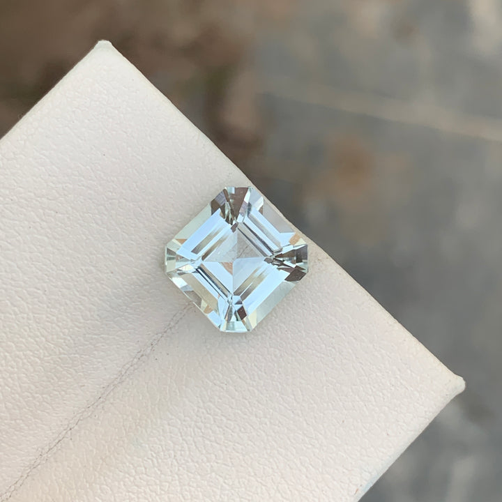 4.20 Carats Lovely Natural Loose Octagon Shape Aquamarine