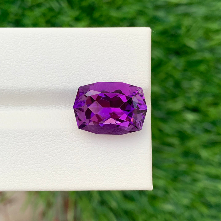 9.90 Carats Loose Amethyst Polygon Shape