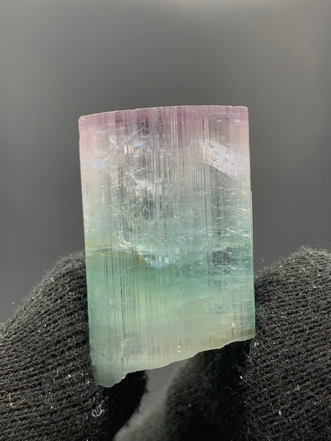 21.07 Grams Magnificent Tri-Color Tourmaline Crystal