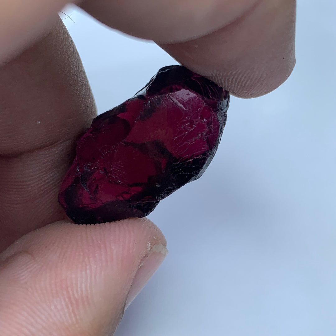 6.56 Grams Pretty Natural Facet Grade Rhodolite Garnet