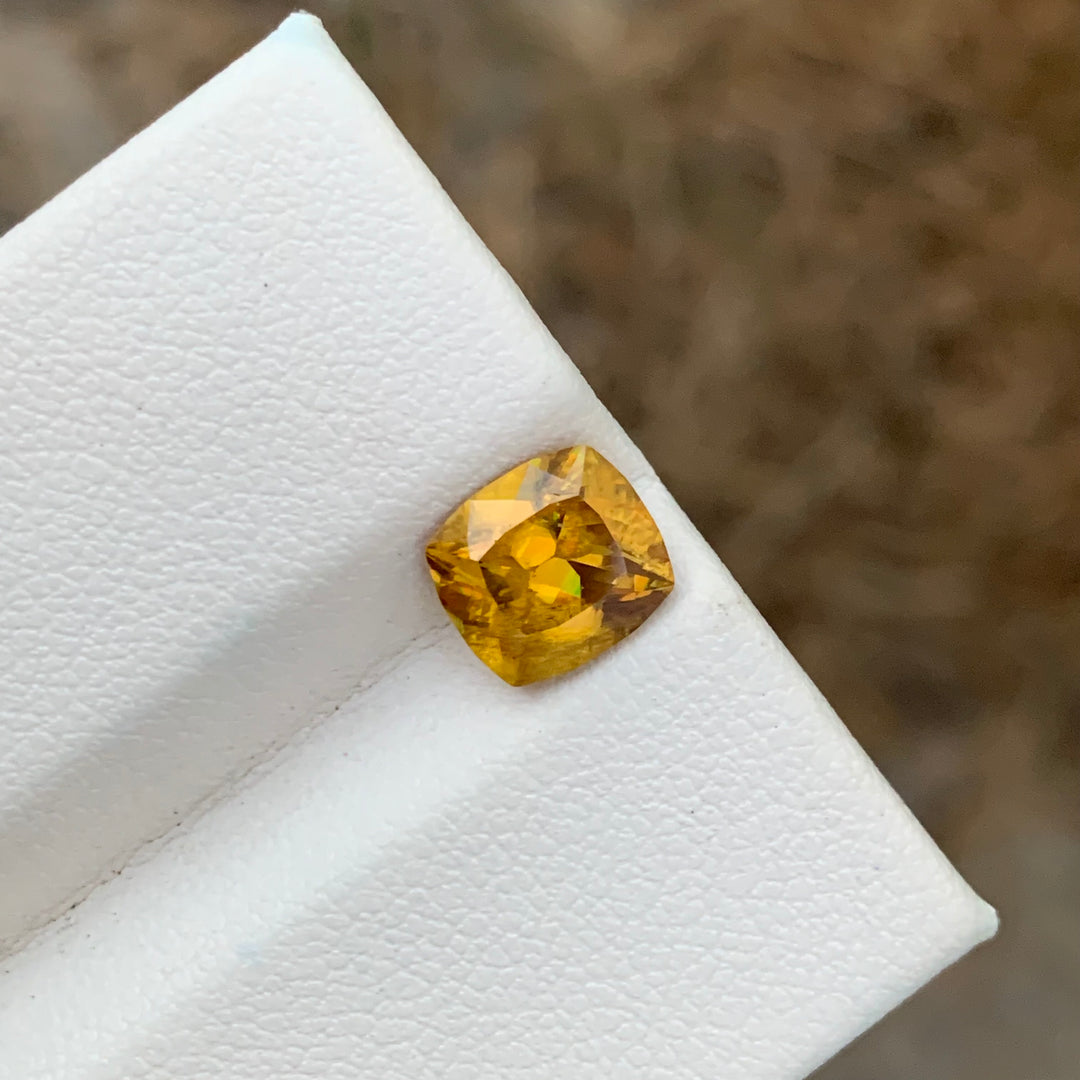 2.40 Carats Magnificent Natural Faceted Yellow Sphene