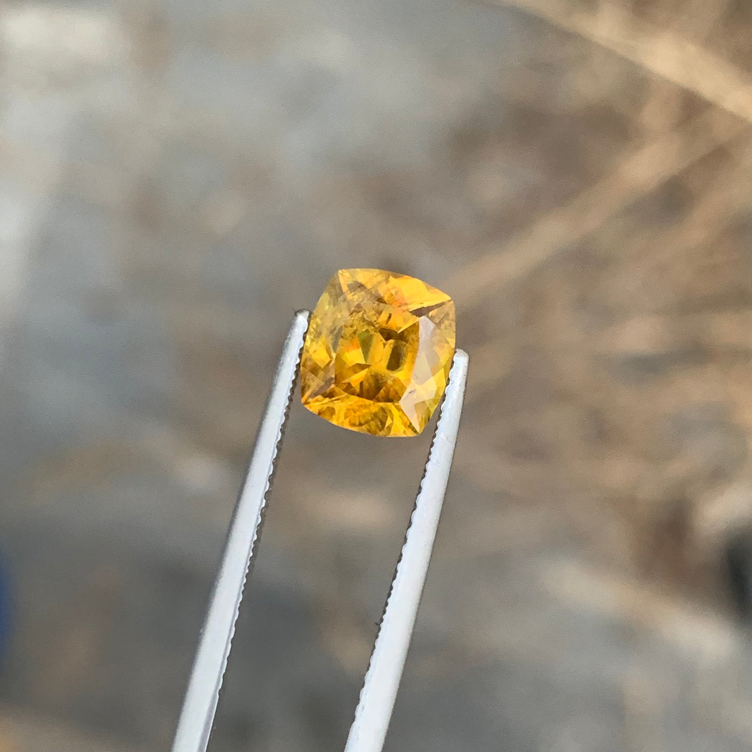 2.40 Carats Magnificent Natural Faceted Yellow Sphene