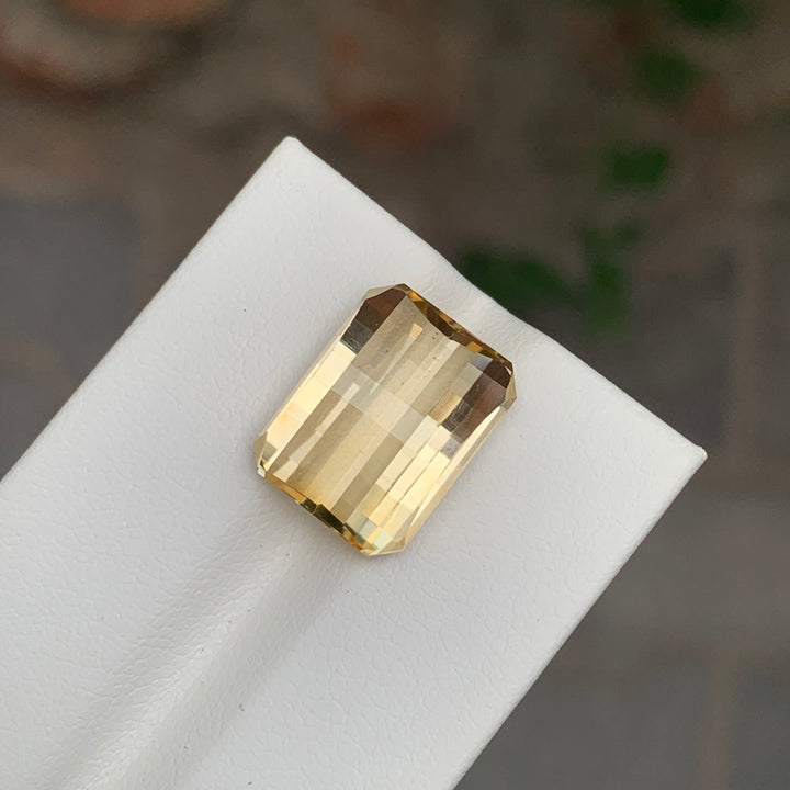 9.80 Carats Loose Citrine Smith Bar Cut