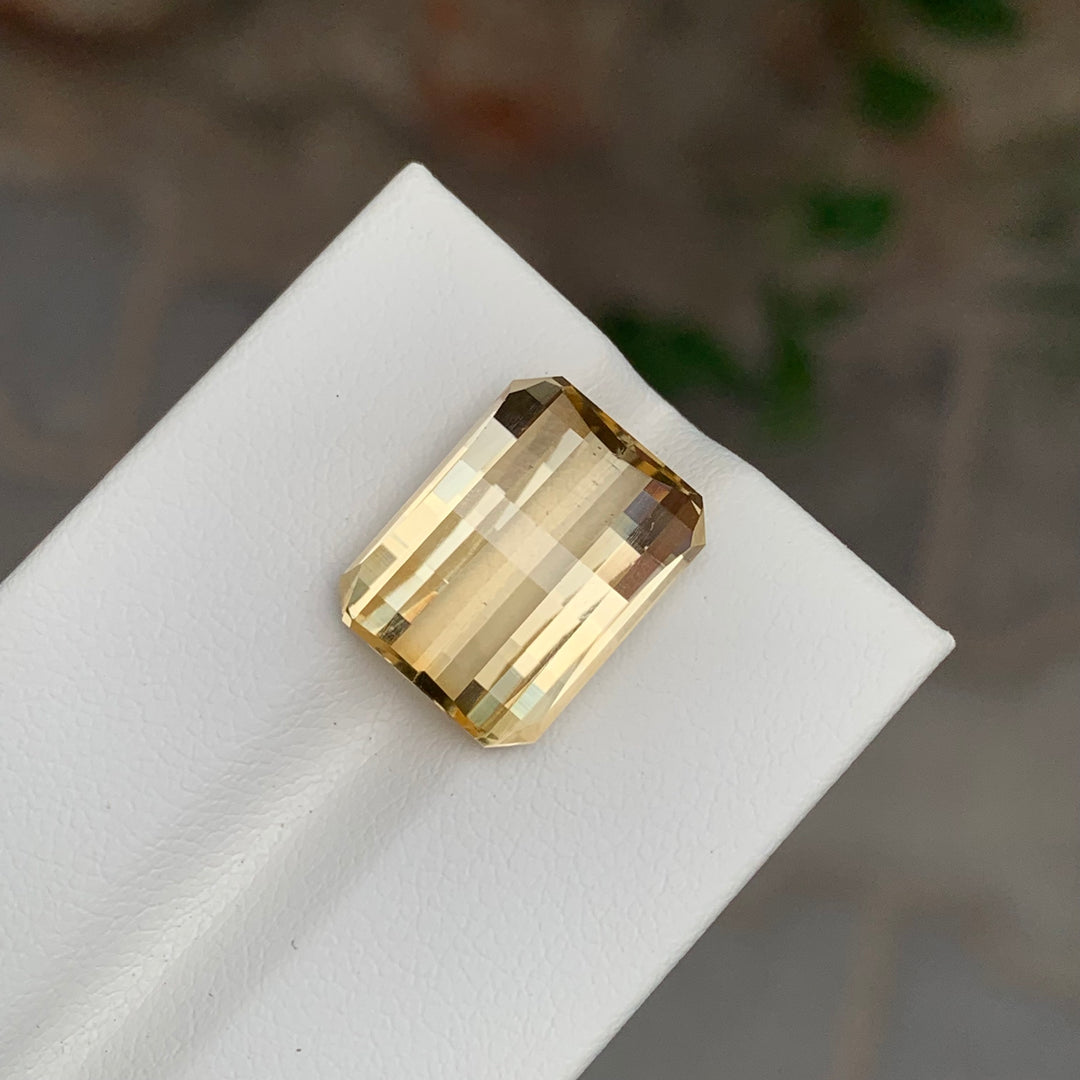 9.80 Carats Loose Citrine Smith Bar Cut