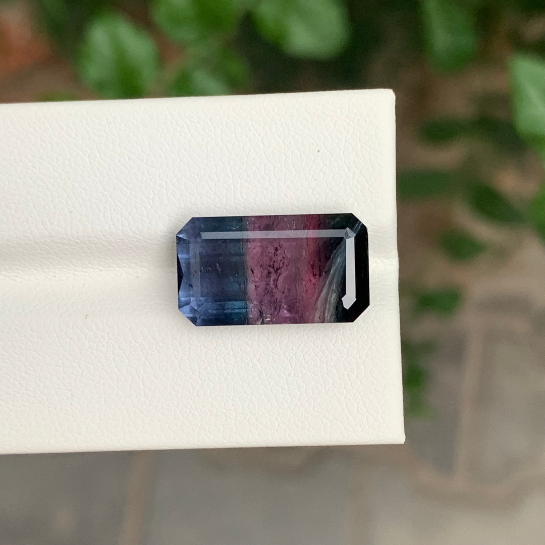 11.30 Carats Loose Tricolor Tourmaline Gemstone