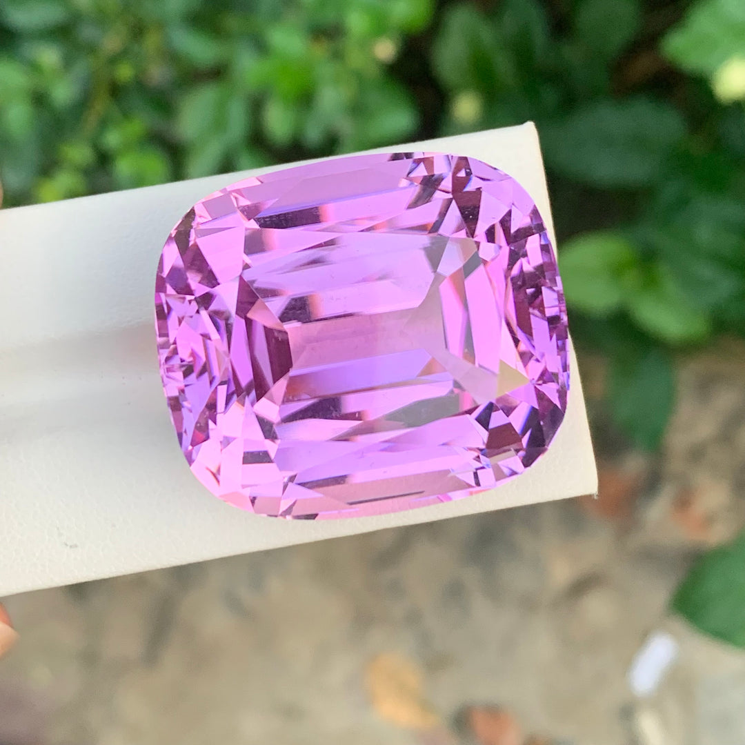 166.70 Carats Loose Gigantic Cushion Cut Kunzite