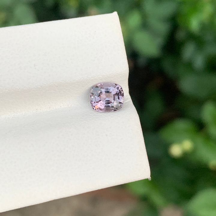 1.25 Carats Faceted Burmese Spinel Light Purple