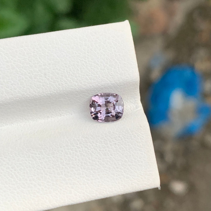 1.25 Carats Faceted Burmese Spinel Light Purple