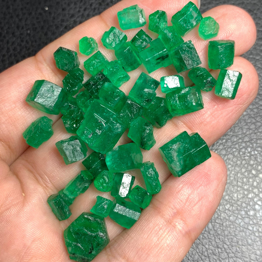 rough emeralds