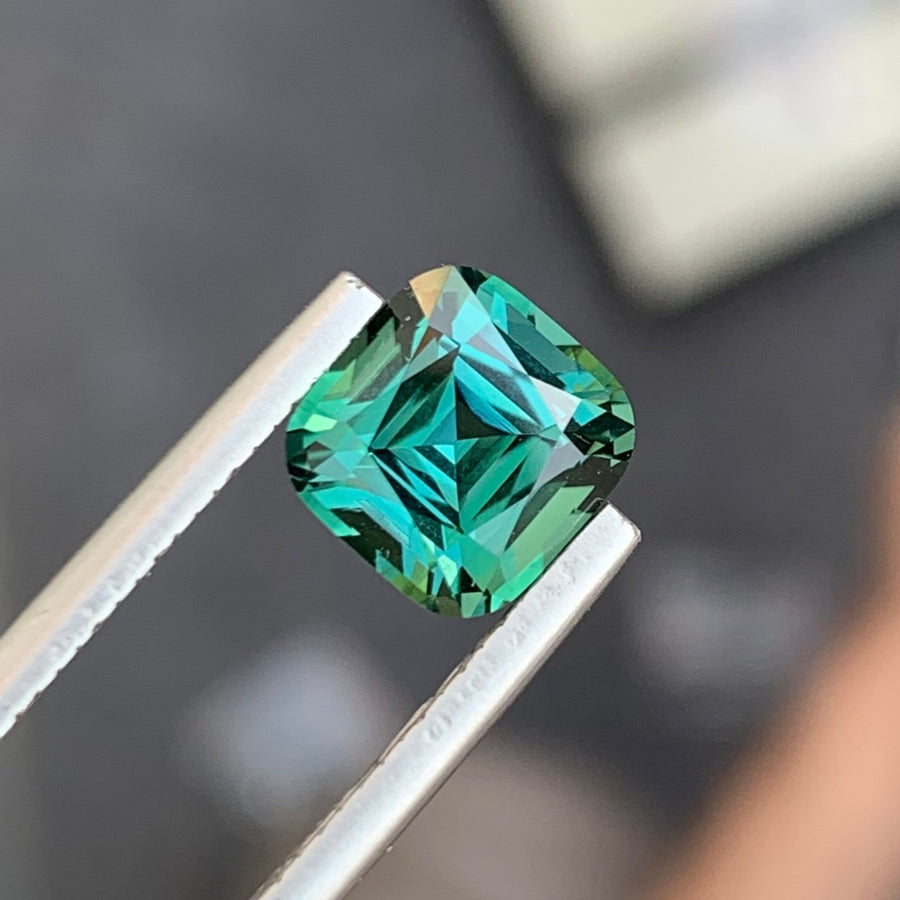 faceted tourmaline