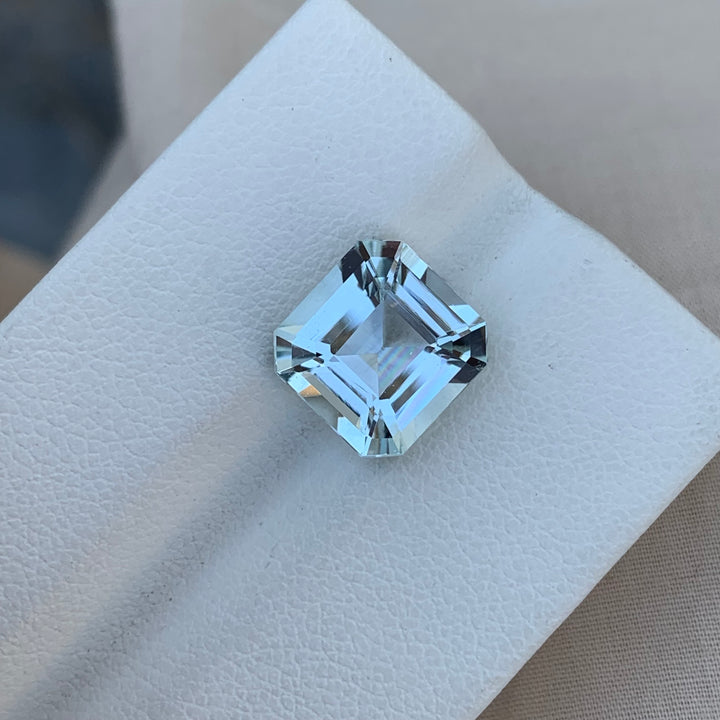 4.30 Carats Loose Octagon Shape Aquamarine