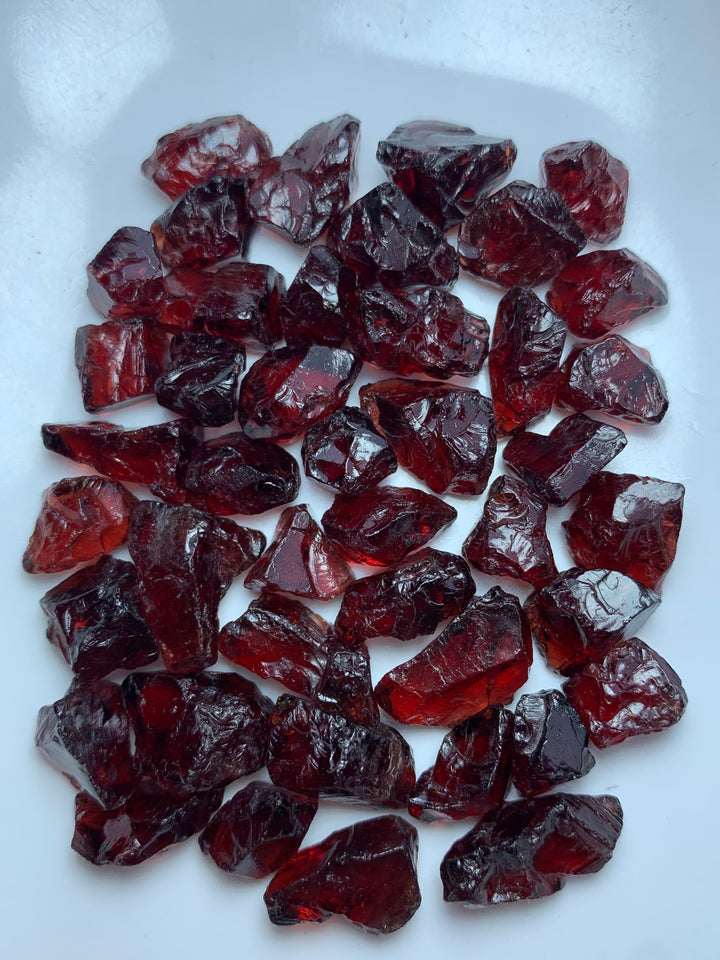 60.25 Grams Facet Grade Rhodolite Garnet