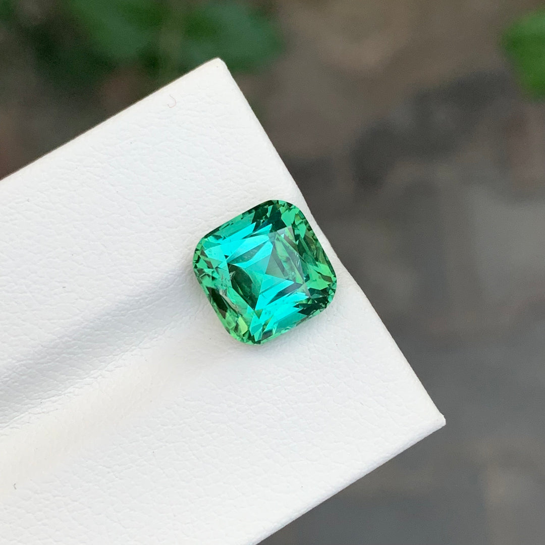 5.60 Carats Loose Green Tourmaline Lagoon Shade