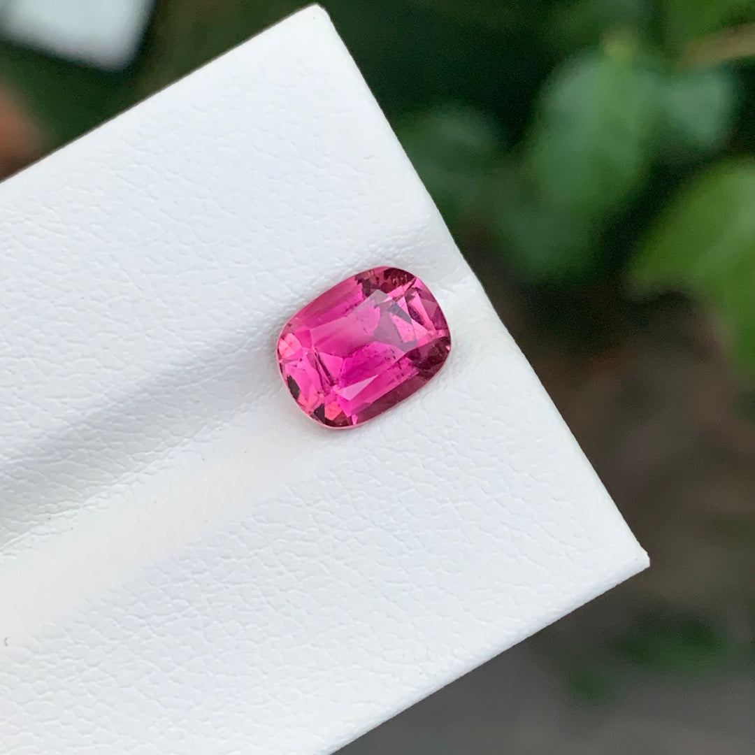 2.10 Carats Loose Deep Pink Tourmaline Oval Shape