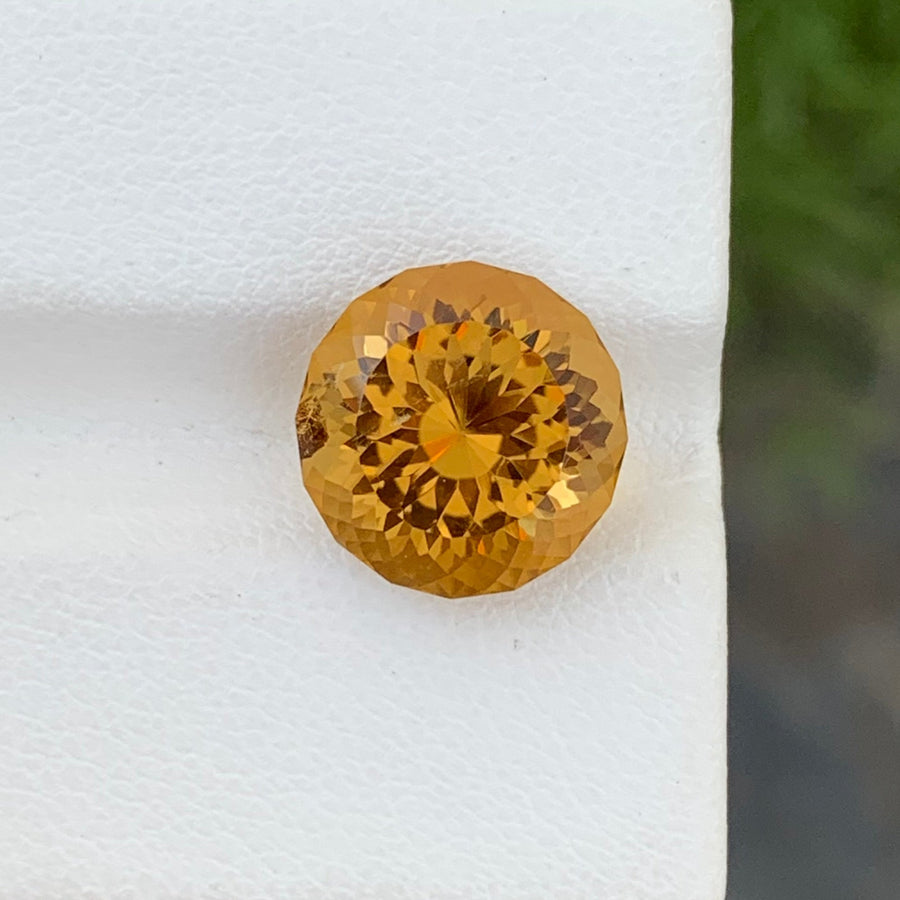 faceted citrine