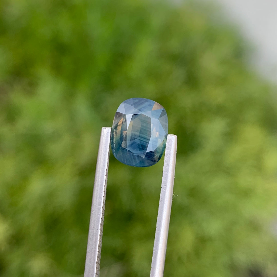 faceted sapphire