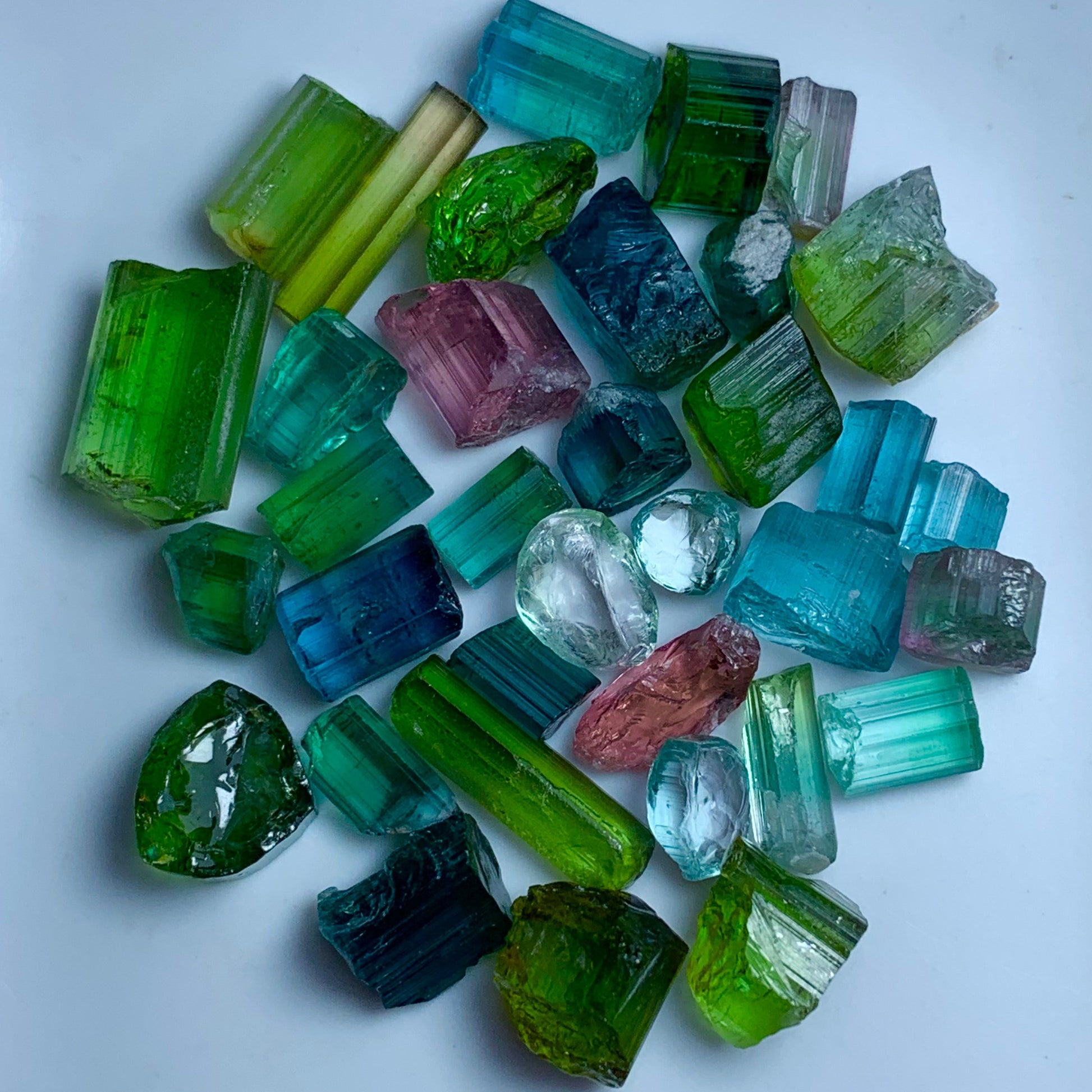 rough tourmaline