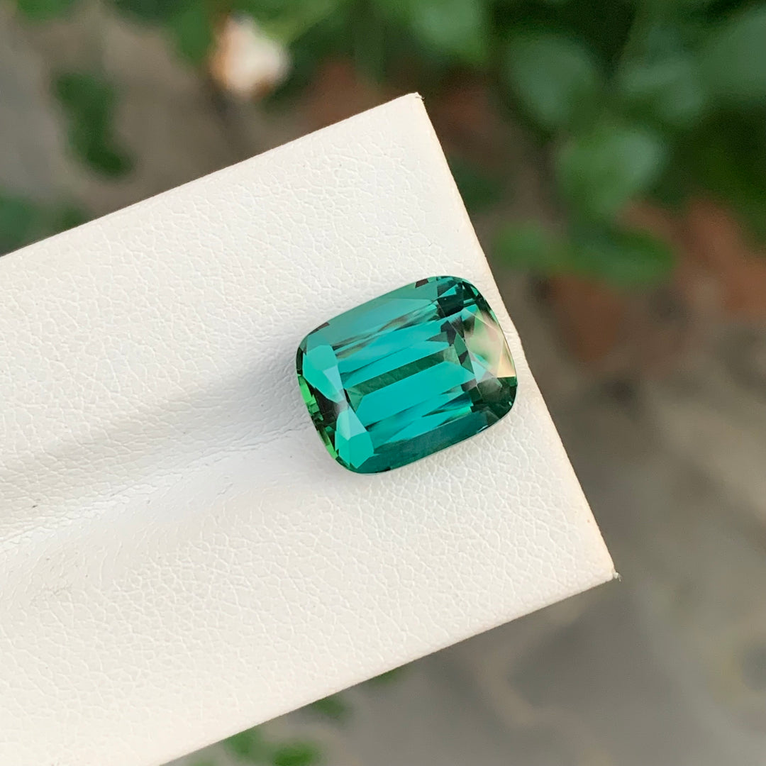 8.80 Carats Pure Lagoon Blue Loose Tourmaline