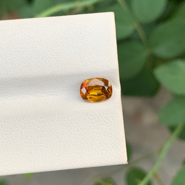 1.30 Carats Golden Brown Loose Sphene With Orange Shade