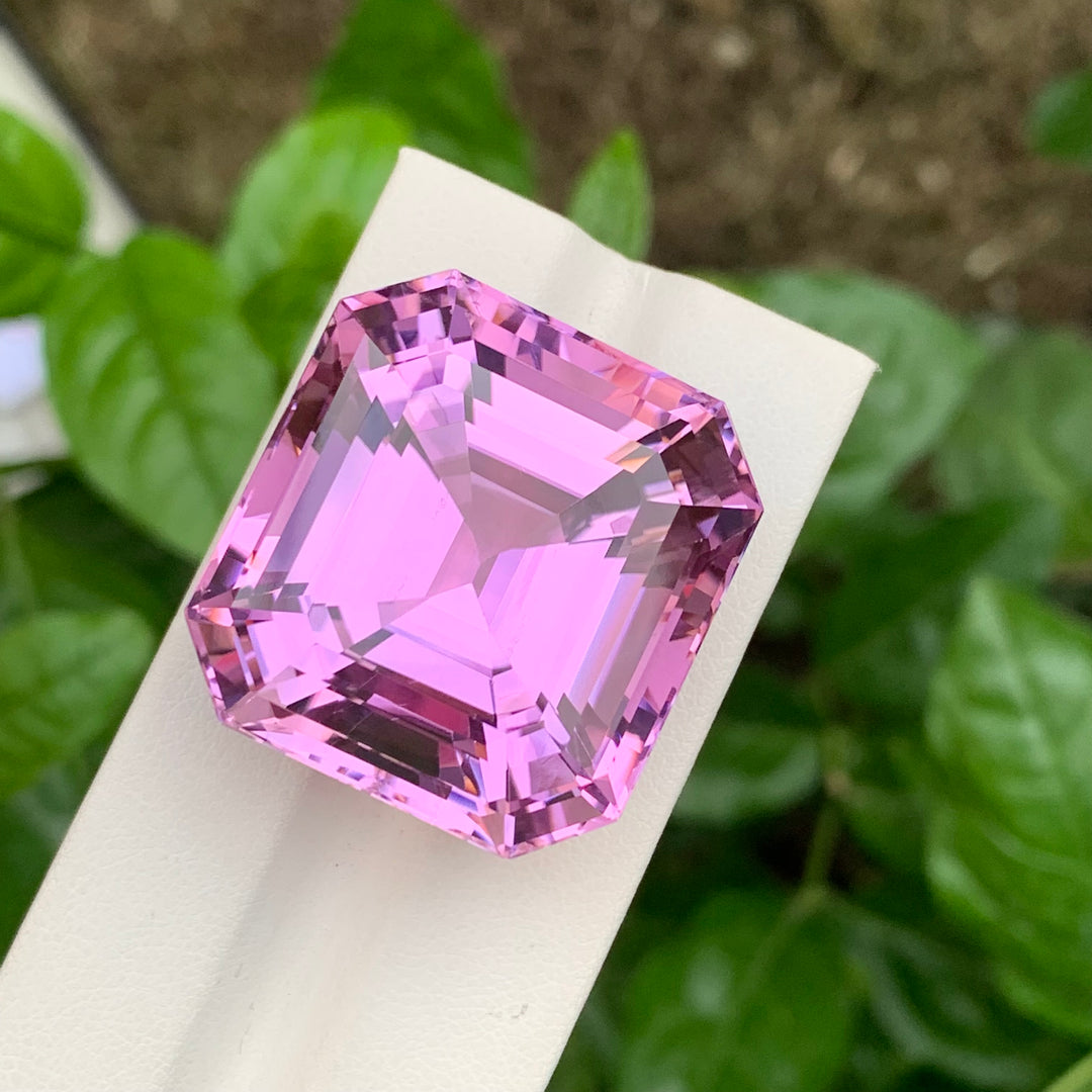 133.35 Carats Gigantic Faceted Ascher Cut Kunzite