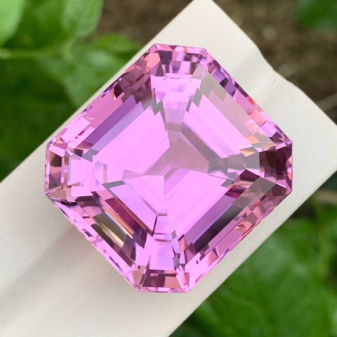 faceted kunzite