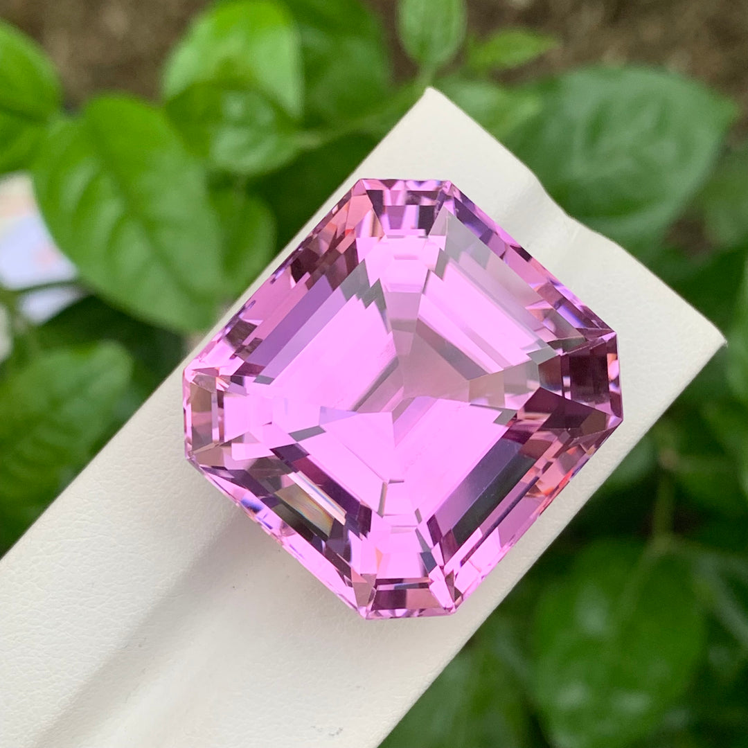 133.35 Carats Gigantic Faceted Ascher Cut Kunzite