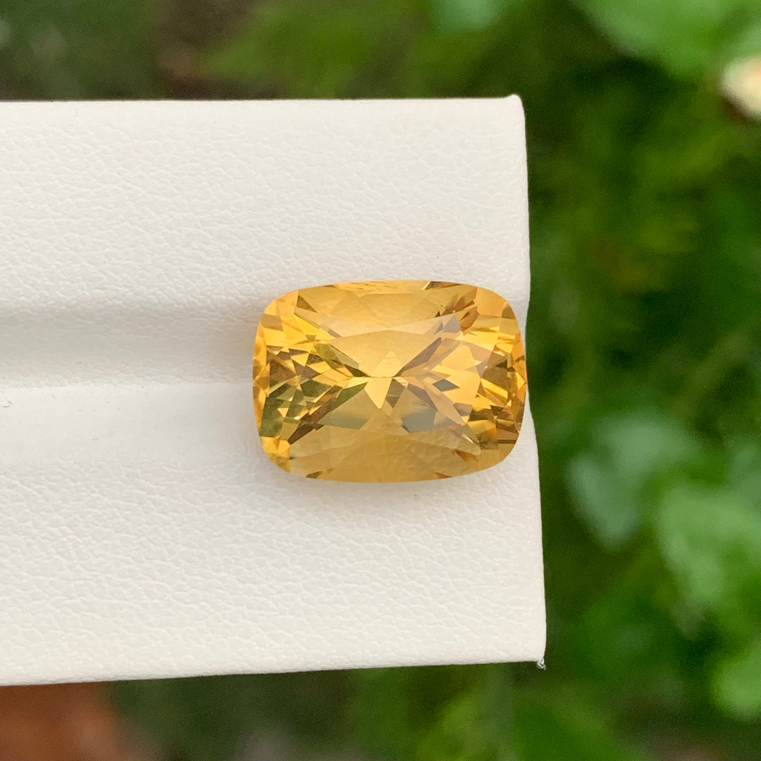 10.55 Carats Loose Fancy Cut Citrine