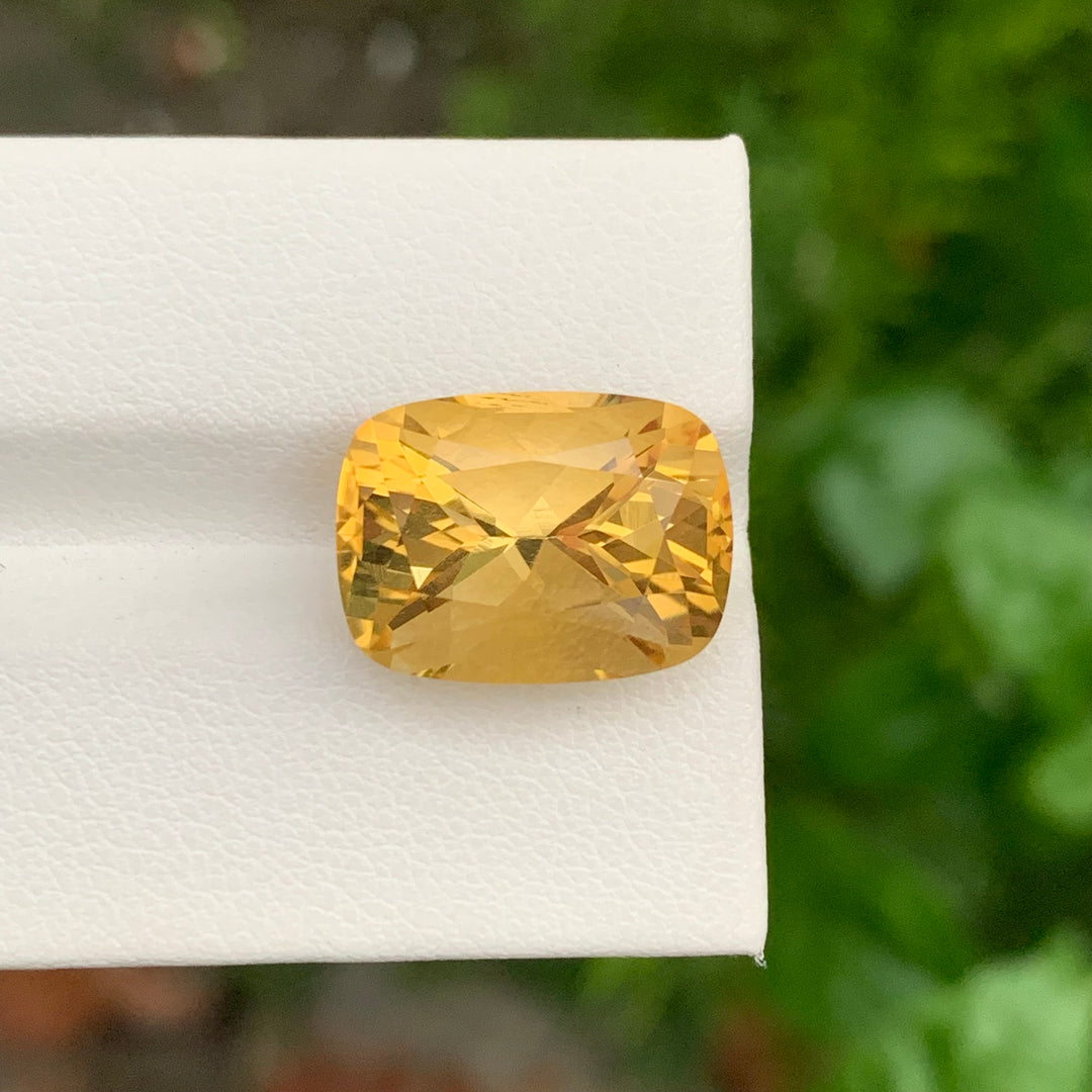 10.55 Carats Loose Fancy Cut Citrine