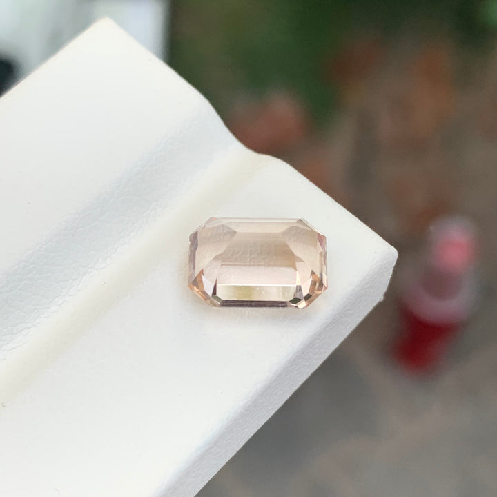 4.85 Carats Loose Golden Topaz Emerald Cut