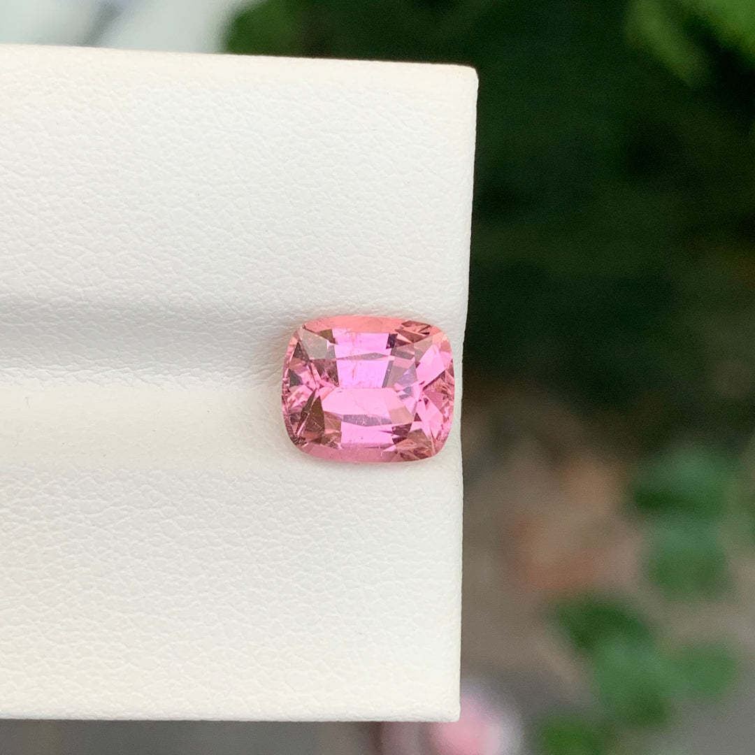 2.40 Carats Loose Pink Tourmaline Cushion Shape