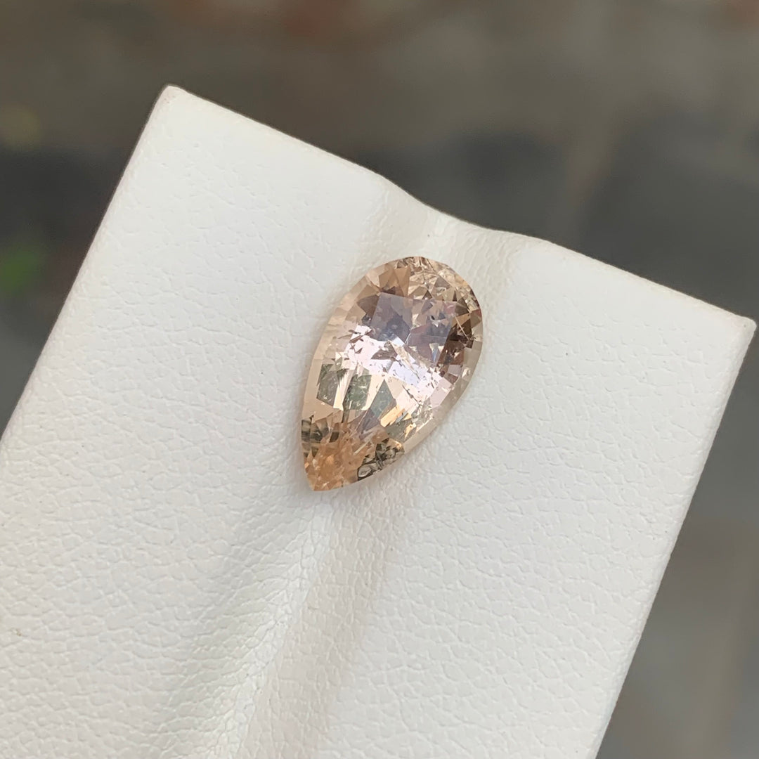 3.80 Carats Loose Golden Topaz Pear Shape