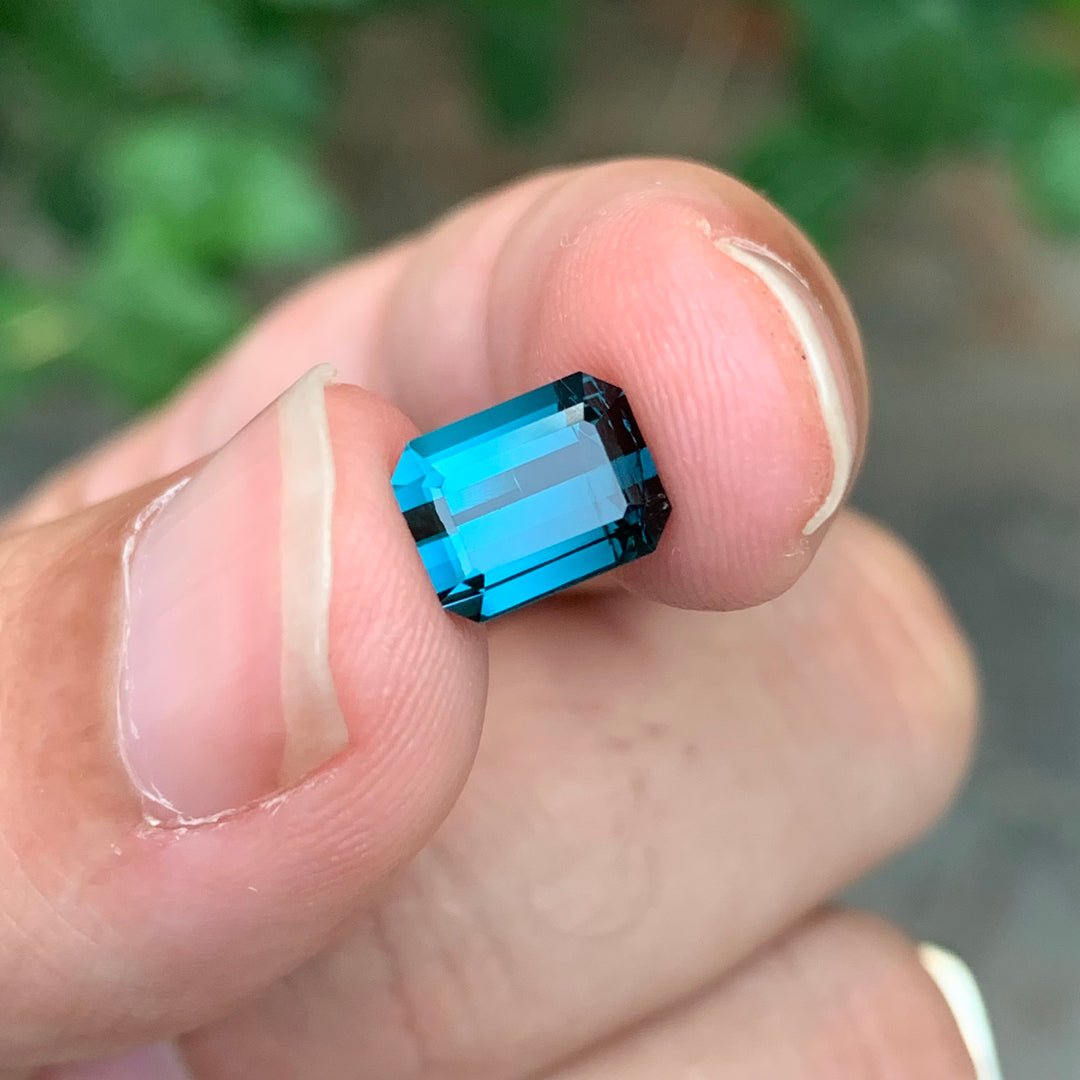 2.30 Carats Top Quality Loose Indicolite Tourmaline