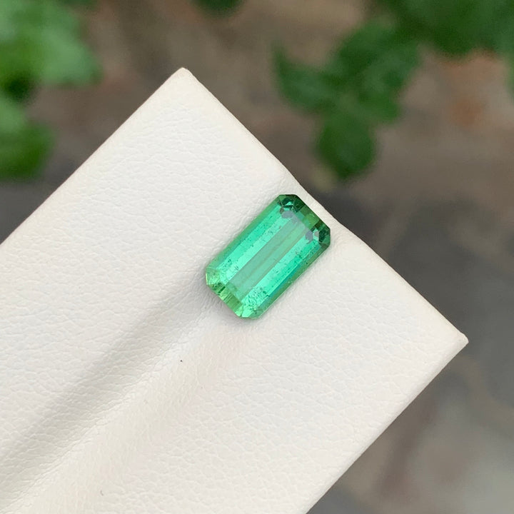 2.65 Carats Loose Tourmaline Emerald Cut