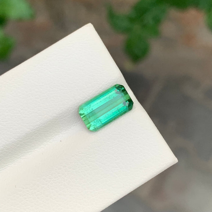 2.65 Carats Loose Tourmaline Emerald Cut